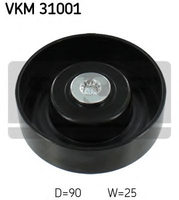 Rola ghidare/conducere, curea transmisie AUDI A6 Avant (4B5, C5) (1997 - 2005) SKF VKM 31001 piesa NOUA