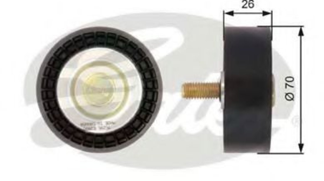 Rola ghidare/conducere, curea transmisie BMW Seria 3 Cabriolet (E46) (2000 - 2007) GATES T36296 piesa NOUA