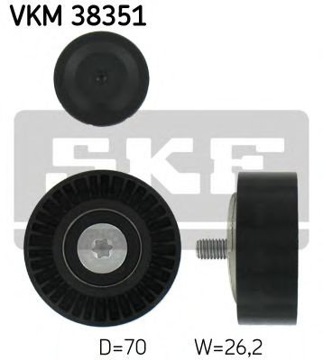 Rola ghidare/conducere, curea transmisie BMW Seria 7 (E65, E66, E67) (2001 - 2009) SKF VKM 38351 pie...