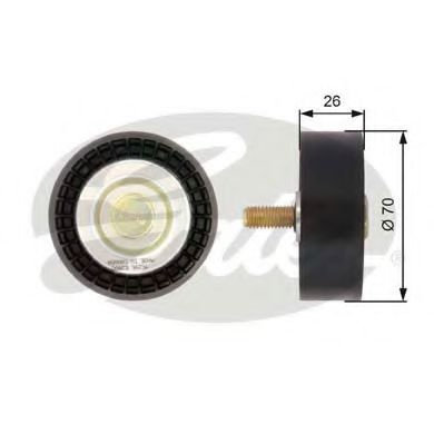 Rola ghidare/conducere, curea transmisie BMW X3 (E83) (2004 - 2011) GATES T36296 piesa NOUA