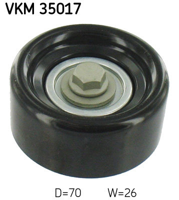 Rola ghidare/conducere, curea transmisie centru (VKM35017 SKF) CHEVROLET,OPEL,SAAB,VAUXHALL
