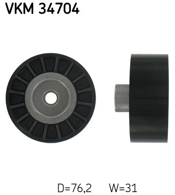 Rola ghidare/conducere, curea transmisie deasupra (VKM34704 SKF) FORD