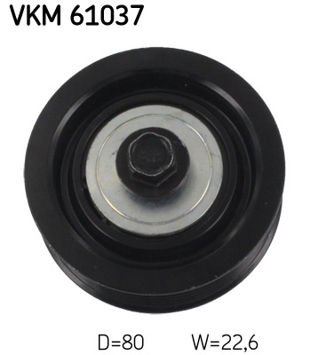 Rola ghidare/conducere, curea transmisie deasupra (VKM61037 SKF) TOYOTA