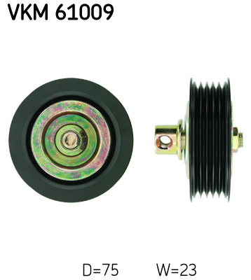Rola ghidare/conducere, curea transmisie deasupra (VKM61009 SKF) TOYOTA