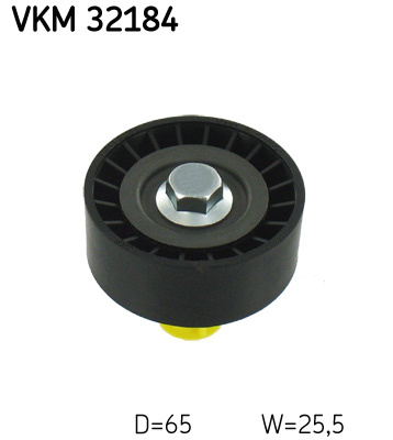 Rola ghidare/conducere, curea transmisie deasupra (VKM32184 SKF) FIAT