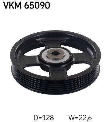 Rola ghidare/conducere, curea transmisie dreapta (VKM65090 SKF) MITSUBISHI