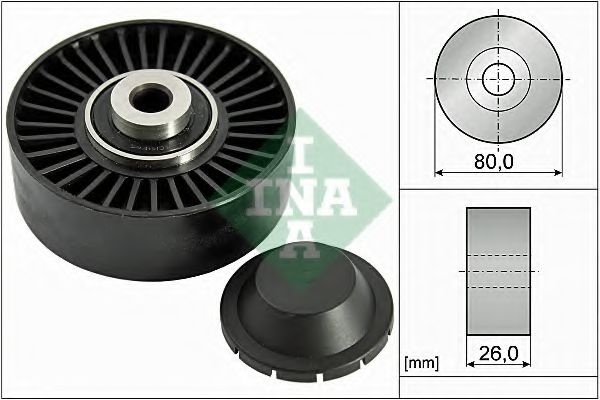 Rola ghidare/conducere, curea transmisie FIAT IDEA (350) (2003 - 2016) INA 532 0370 20 piesa NOUA