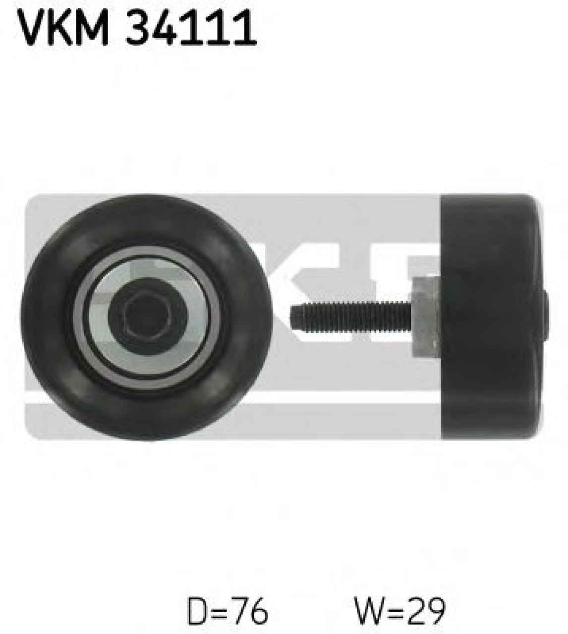 Rola ghidare/conducere, curea transmisie FORD C-MAX (DM2) (2007 - 2016) SKF VKM 34111 piesa NOUA