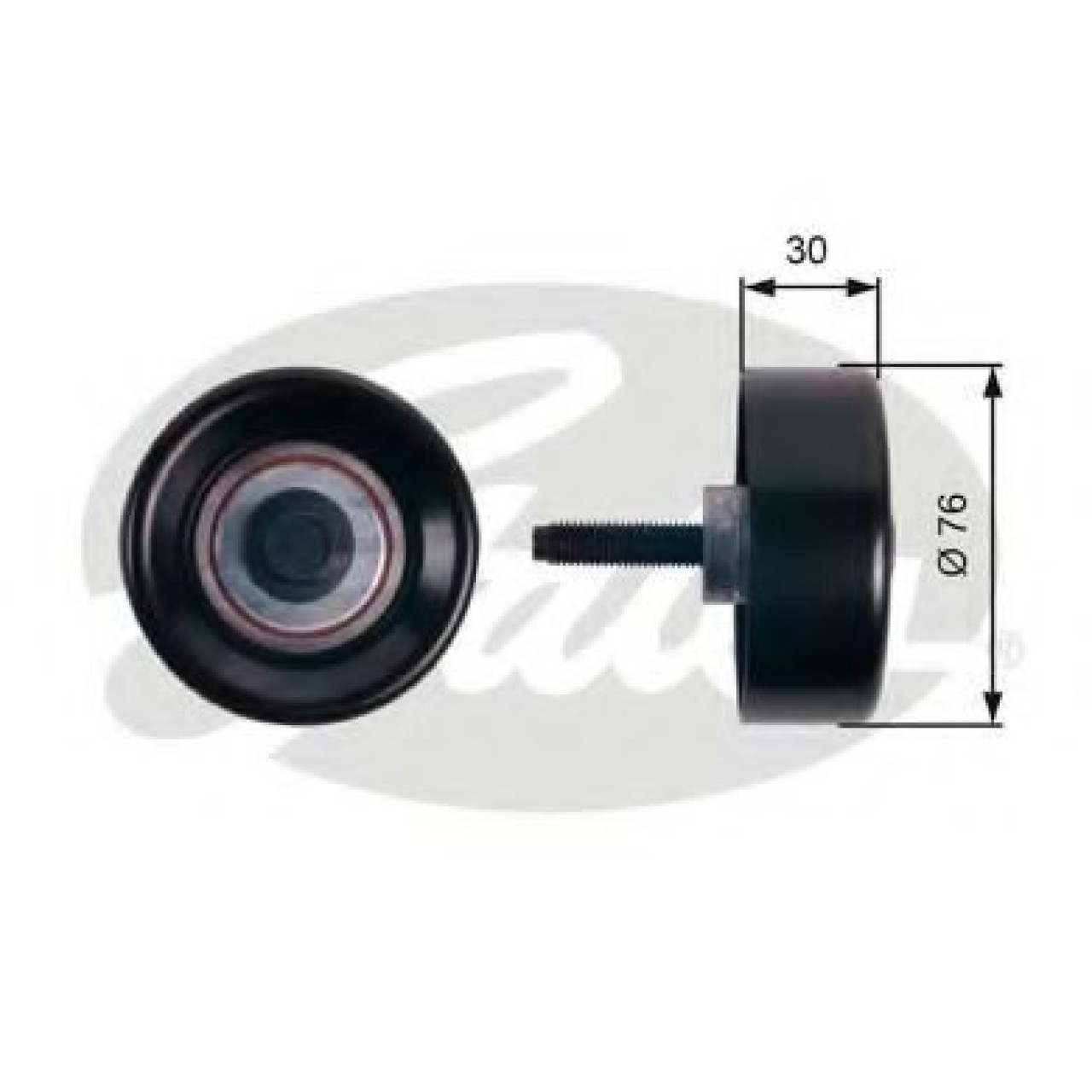 Rola ghidare/conducere, curea transmisie FORD C-MAX (DM2) (2007 - 2016) GATES T36250 piesa NOUA
