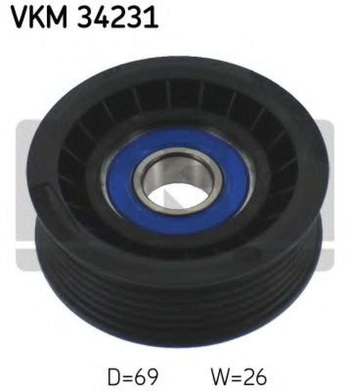 Rola ghidare/conducere, curea transmisie FORD C-MAX (DM2) (2007 - 2016) SKF VKM 34231 piesa NOUA