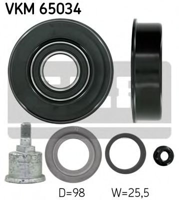 Rola ghidare/conducere, curea transmisie HYUNDAI SONATA IV (EF) (1998 - 2005) SKF VKM 65034 piesa NO...