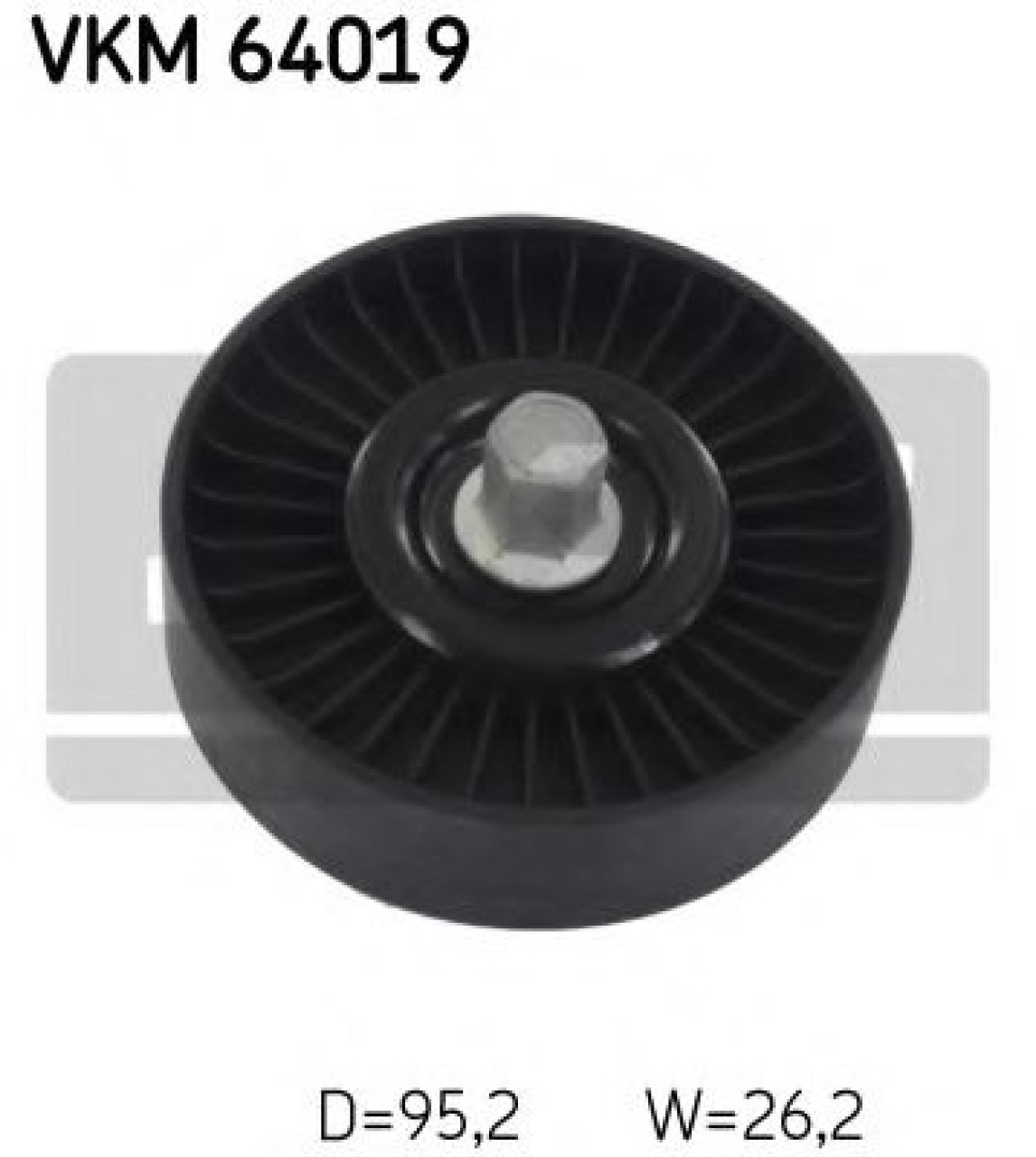 Rola ghidare/conducere, curea transmisie KIA CEED (JD) (2012 - 2016) SKF VKM 64019 piesa NOUA