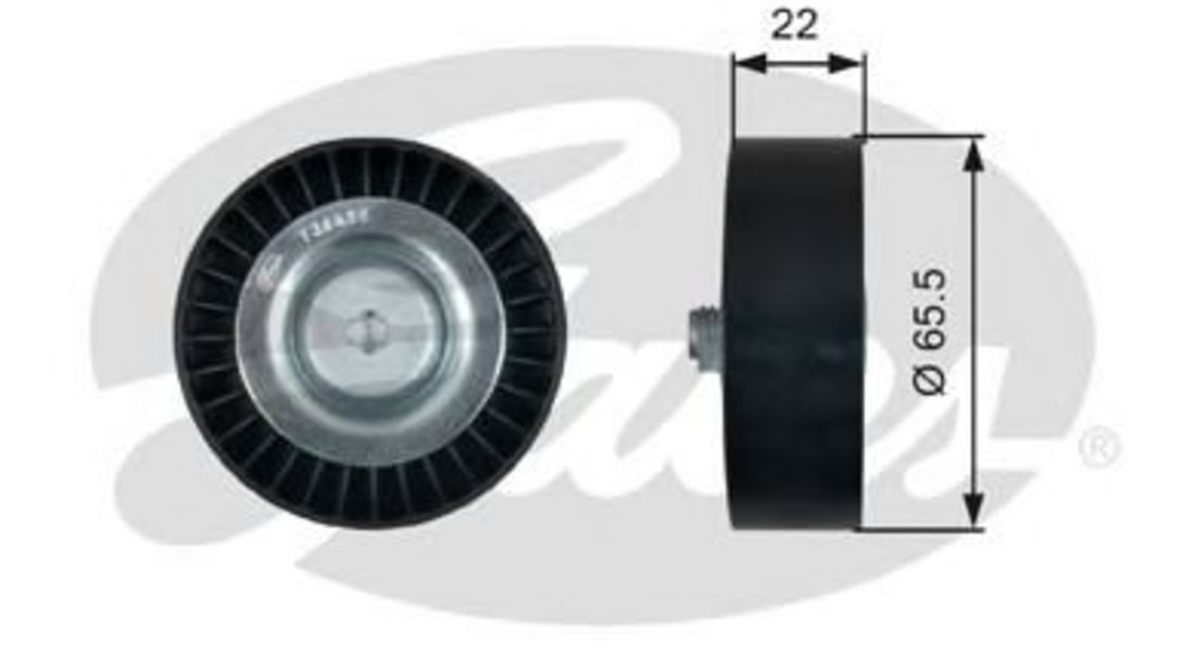 Rola ghidare/conducere, curea transmisie KIA CEED SW (ED) (2007 - 2012) GATES T36458 piesa NOUA