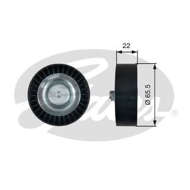 Rola ghidare/conducere, curea transmisie KIA RIO II (JB) (2005 - 2016) GATES T36458 piesa NOUA
