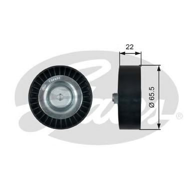 Rola ghidare/conducere, curea transmisie KIA RIO II (JB) (2005 - 2016) GATES T36458 piesa NOUA