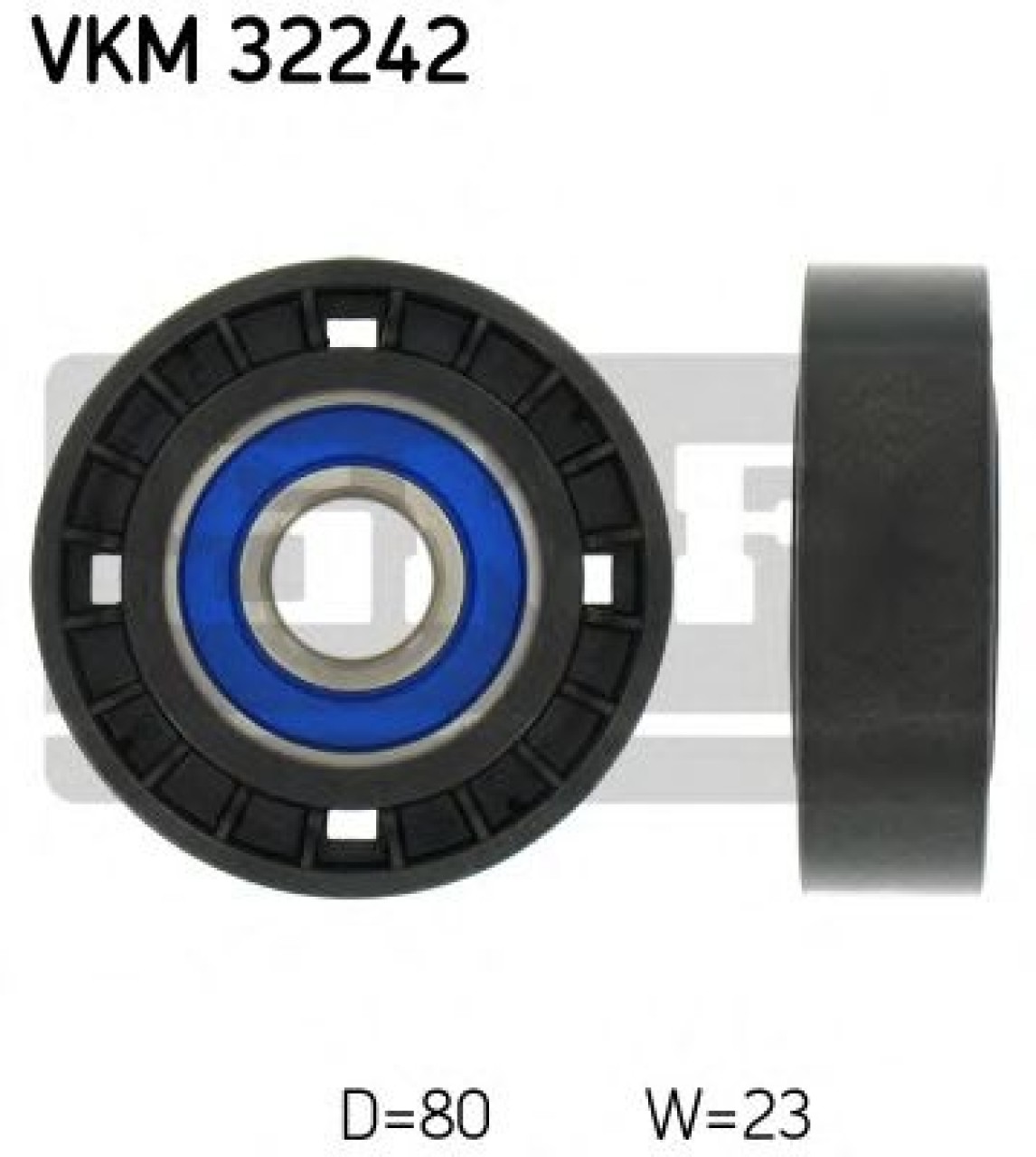 Rola ghidare/conducere, curea transmisie LANCIA LYBRA SW (839BX) (1999 - 2005) SKF VKM 32242 piesa NOUA