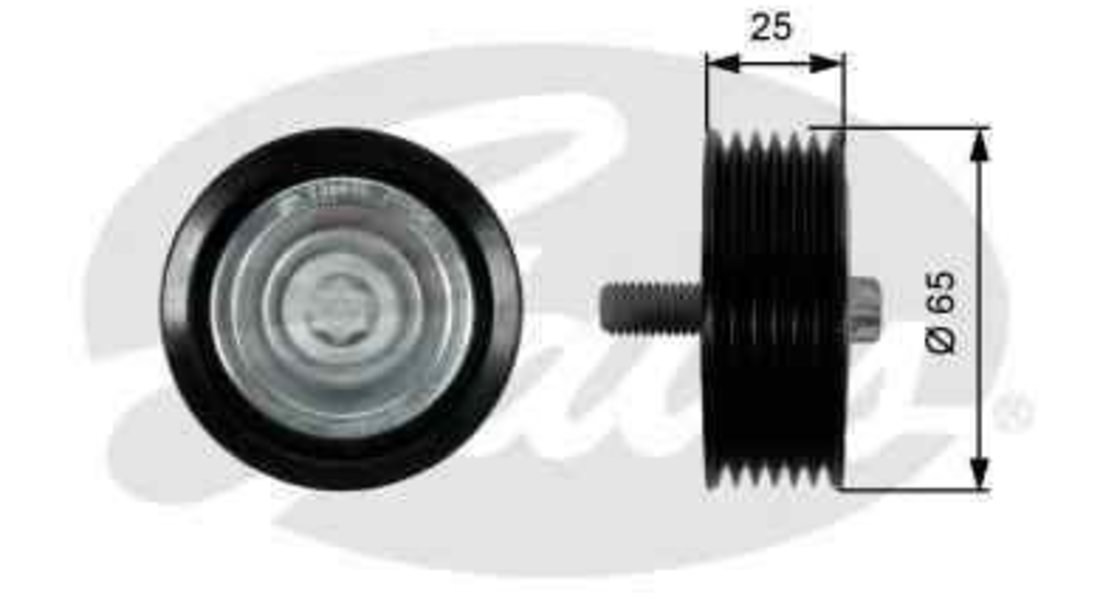 Rola ghidare/conducere, curea transmisie MERCEDES-BENZ GL-CLASS (X166) GATES T36433