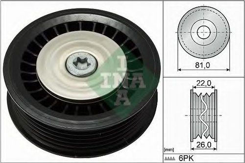 Rola ghidare/conducere, curea transmisie MERCEDES GLA-CLASS (X156) (2013 - 2016) INA 532 0678 10 pie...