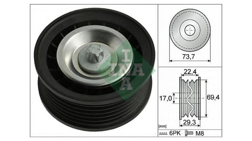 Rola ghidare/conducere, curea transmisie Mercedes S-CLASS (W222, V222, X222) 2013-2016 #2 2762020119