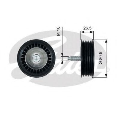Rola ghidare/conducere, curea transmisie MERCEDES CITAN Panel Van (415) (2012 - 2016) GATES T36490 piesa NOUA