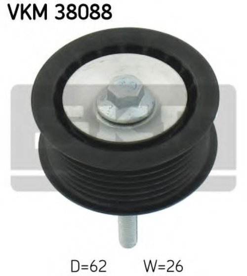 Rola ghidare/conducere, curea transmisie MERCEDES G-CLASS Cabrio (W463) (1989 - 2016) SKF VKM 38088 ...
