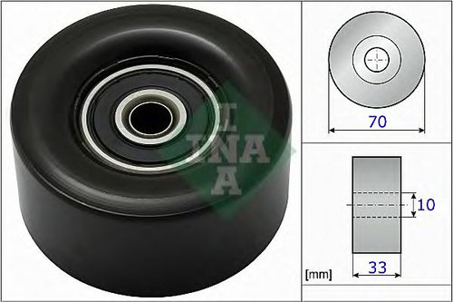 Rola ghidare/conducere, curea transmisie NISSAN TIIDA Hatchback (2004 - 2011) INA 532 0780 10 piesa ...