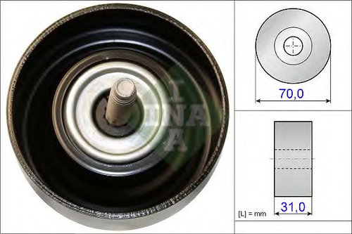 Rola ghidare/conducere, curea transmisie OPEL INSIGNIA Limuzina (2008 - 2016) INA 532 0614 10 piesa ...