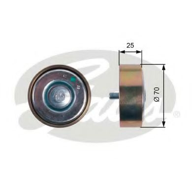 Rola ghidare/conducere, curea transmisie PEUGEOT BOXER caroserie (230L) (1994 - 2002) GATES T36401 piesa NOUA