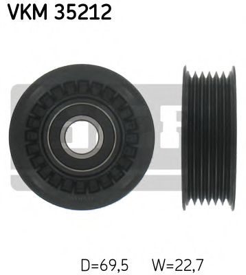 Rola ghidare/conducere, curea transmisie RENAULT VEL SATIS (BJ0) (2002 - 2016) SKF VKM 35212 piesa NOUA