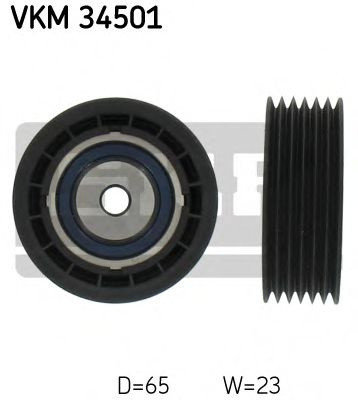 Rola ghidare/conducere, curea transmisie SAAB 9-3 (YS3D) (1998 - 2003) SKF VKM 34501 piesa NOUA