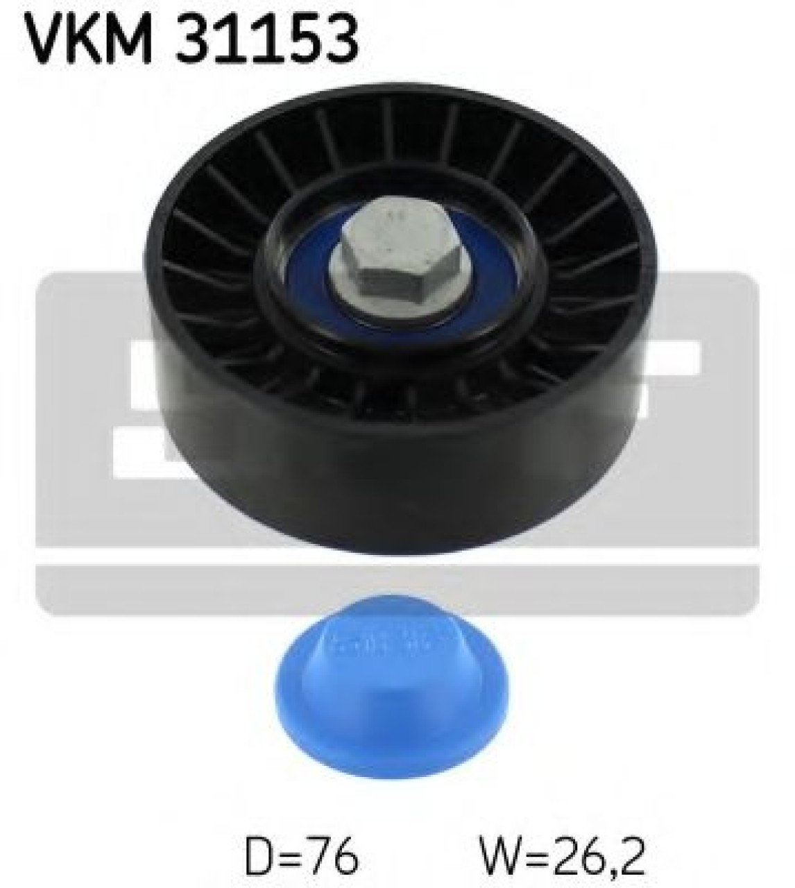 Rola ghidare/conducere, curea transmisie SEAT LEON (1P1) (2005 - 2012) SKF VKM 31153 piesa NOUA