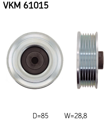 Rola ghidare/conducere, curea transmisie stanga (VKM61015 SKF) TOYOTA