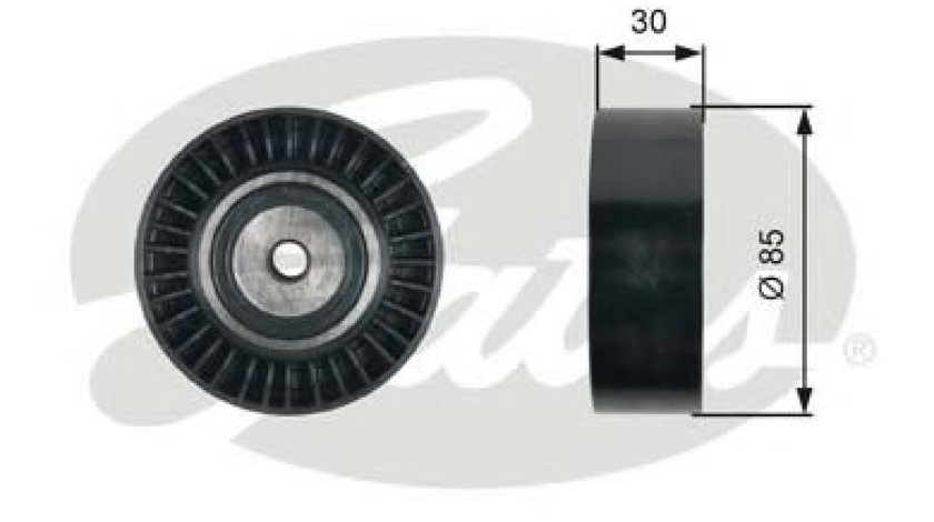 Rola ghidare/conducere, curea transmisie SUBARU FORESTER (SH) (2008 - 2016) GATES T36477 piesa NOUA