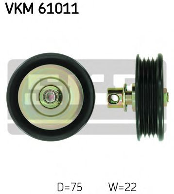 Rola ghidare/conducere, curea transmisie TOYOTA LAND CRUISER AMAZON (FZJ1, UZJ1) (1998 - 2007) SKF V...