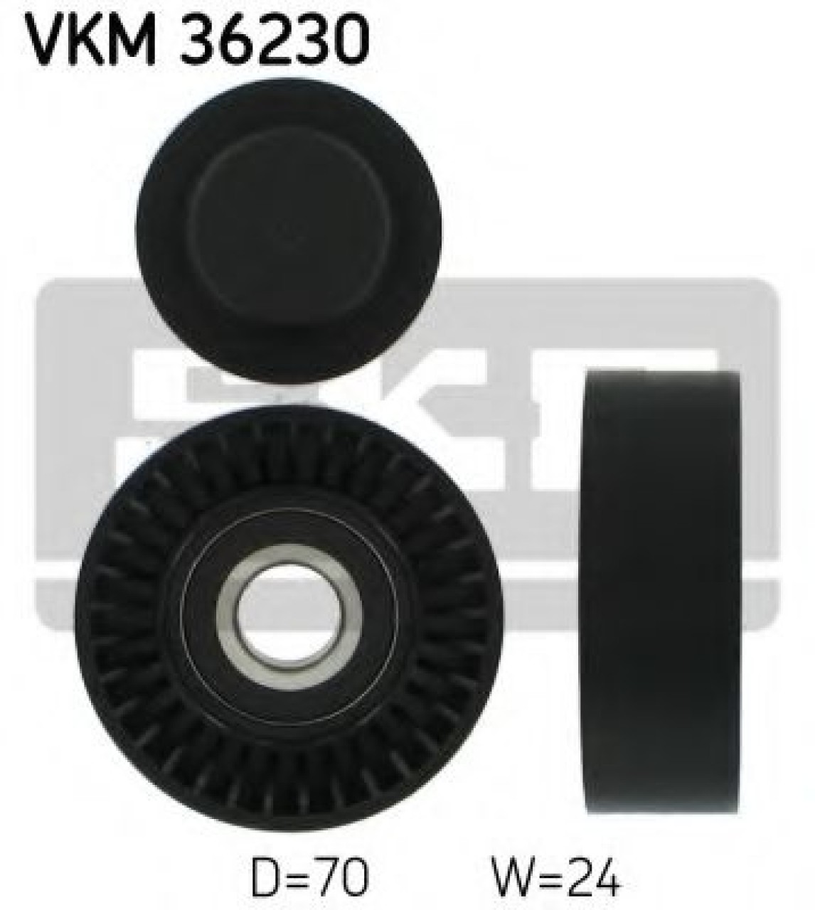 Rola ghidare/conducere, curea transmisie VOLVO V70 II (SW) (2000 - 2007) SKF VKM 36230 piesa NOUA