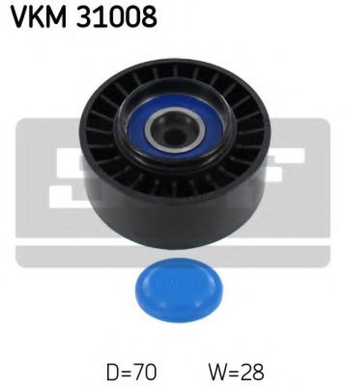 Rola ghidare/conducere, curea transmisie VW AMAROK (2H, S1B) (2010 - 2016) SKF VKM 31008 piesa NOUA
