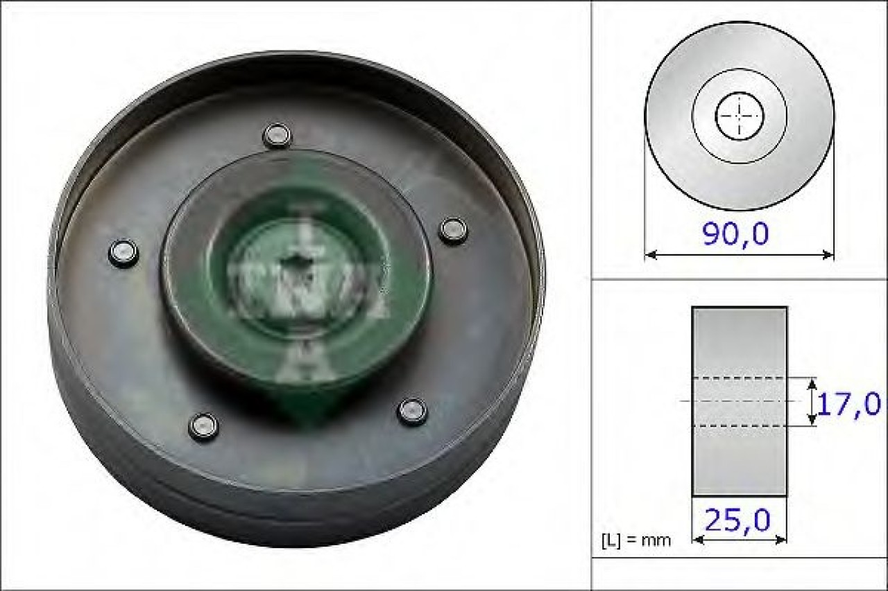 Rola ghidare/conducere, curea transmisie VW AMAROK (2H, S1B) (2010 - 2016) INA 532 0694 10 piesa NOUA