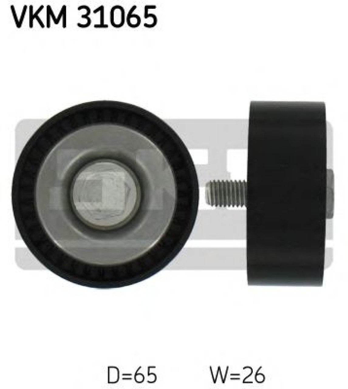 Rola ghidare/conducere, curea transmisie VW EOS (1F7, 1F8) (2006 - 2016) SKF VKM 31065 piesa NOUA