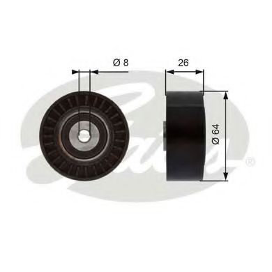 Rola ghidare/conducere, curea transmisie VW GOLF IV Variant (1J5) (1999 - 2006) GATES T38094 piesa N...