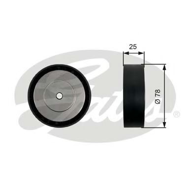 Rola ghidare/conducere, curea transmisie VW TRANSPORTER IV bus (70XB, 70XC, 7DB, 7DW, 7DK) (1990 - 2003) GATES T36450 piesa NOUA