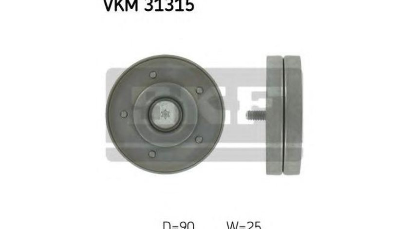 Rola ghidare/conducere, curea transmisie Volkswagen VW TRANSPORTER / CARAVELLE Mk V bus (7HB, 7HJ, 7EB, 7EJ, 7EF) 2003-2016 #2 06H903341C