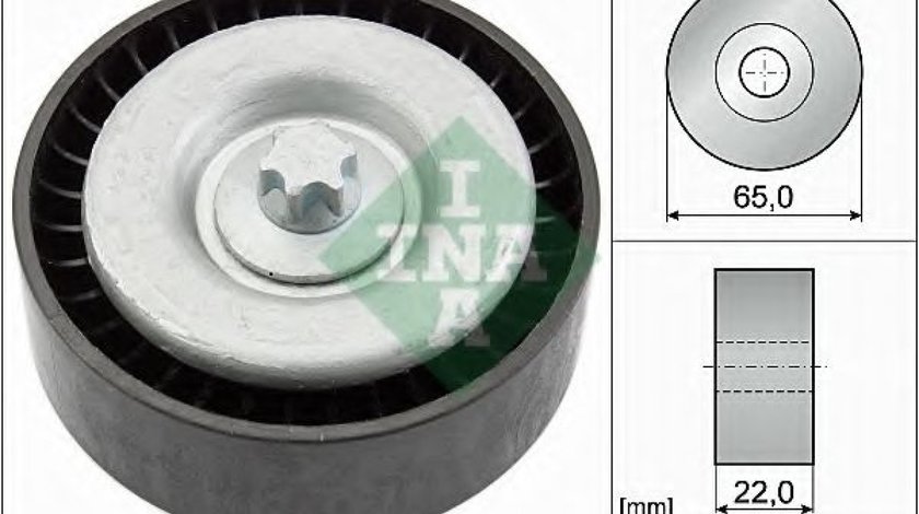 Rola ghidare/conducere, curea transmisie MITSUBISHI COLT VI (Z3, Z2) (2002 - 2012) INA 532 0667 10 - produs NOU