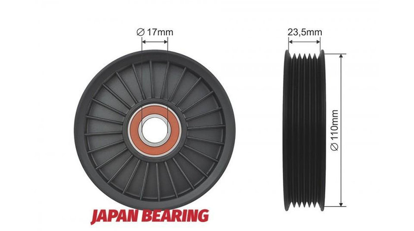 Rola ghidare curea transmisie Audi TT (2006-2010) [8J] 06K 145 172