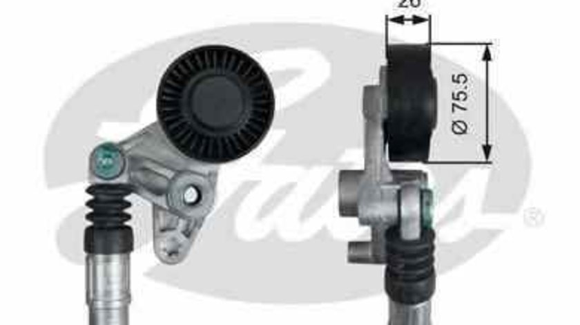 Rola intinzator curea alternator AUDI A4 8EC B7 GATES T39043