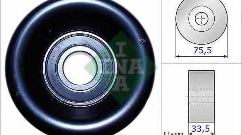 rola intinzator curea alternator HONDA CIVIC VII Hatchback EU EP EV INA 531 0827 10