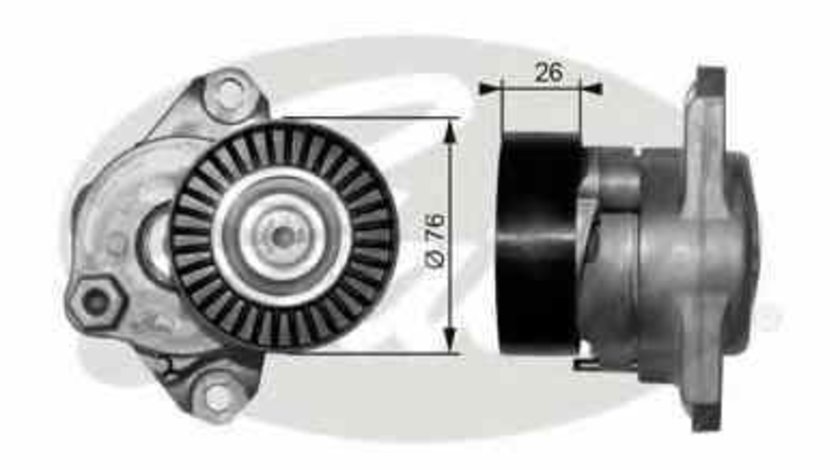 rola intinzator curea alternator MERCEDES-BENZ CLK C209 GATES T38319