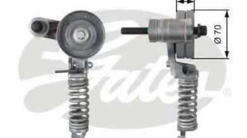 Rola intinzator curea alternator OPEL AGILA A H00 GATES T38344