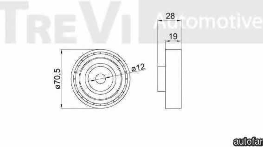 rola intinzator curea alternator SUZUKI SAMURAI SJ JC AUTO E28000