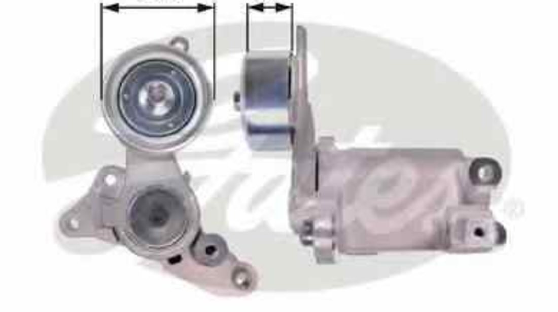 rola intinzator curea alternator TOYOTA HILUX III pick-up TGN1 GGN2 GGN1 KUN2 KUN1 GATES T39135