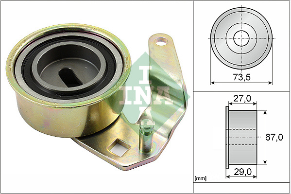 Rola intinzator,curea distributie (531005010 INA) HOLDEN,OPEL,VAUXHALL